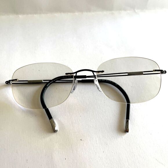 Silhouette Eyeglasses Titan 5521 EQ 9040 Rimless Frames Only Black 53-19-150 main image 5